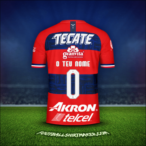 Camisola Guadalajara 2019/20 Alternativa -  o teu nome - 0
