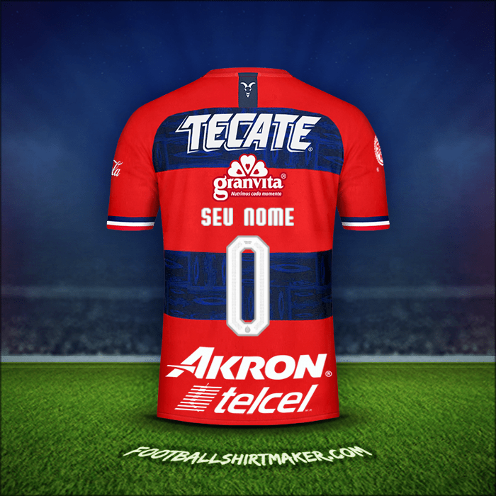 Camisa Guadalajara 2019/20 Alternativa -  seu nome - 0