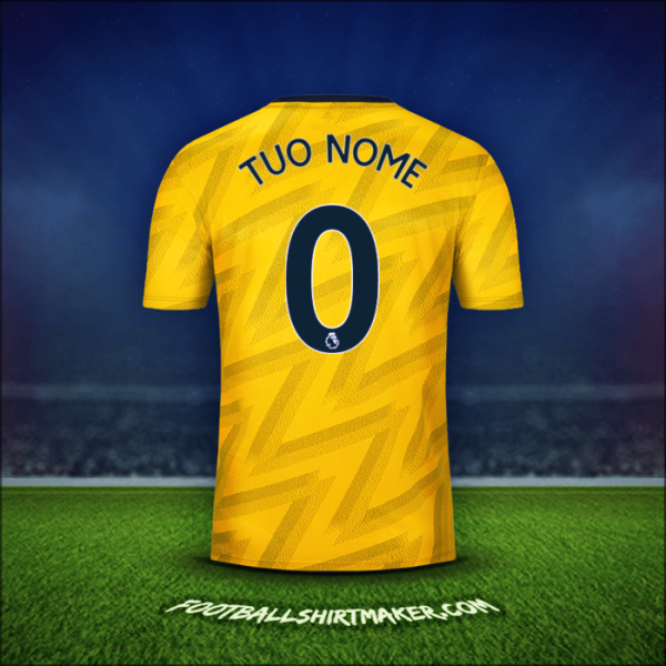 Maglia Arsenal 2019/20 Seconda -  tuo nome - 0