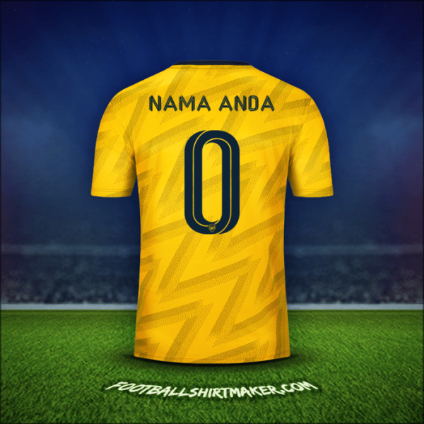 Jersey Arsenal Cup 2019/20 Alternatif -  nama anda - 0