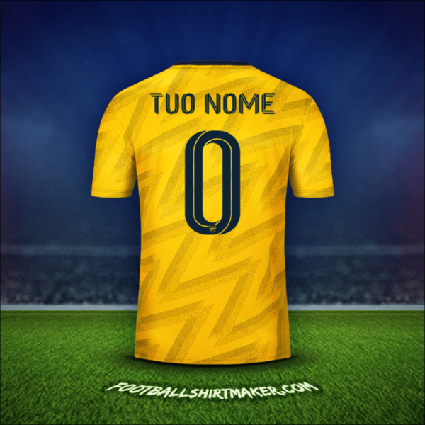 Maglia Arsenal Cup 2019/20 Seconda -  tuo nome - 0