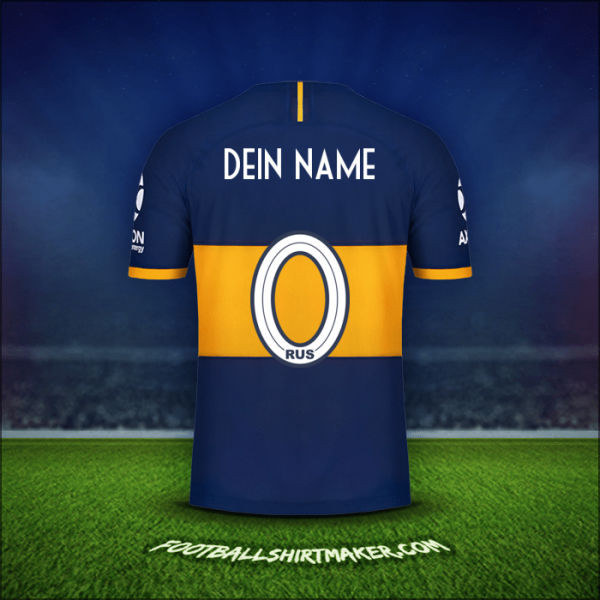 Trikot Boca Juniors 2019/20 -  dein name - 0