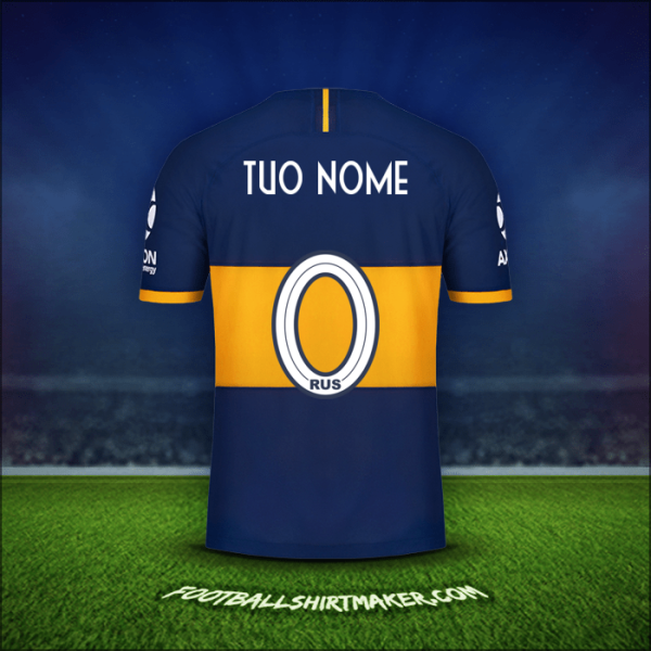Maglia Boca Juniors 2019/20 -  tuo nome - 0