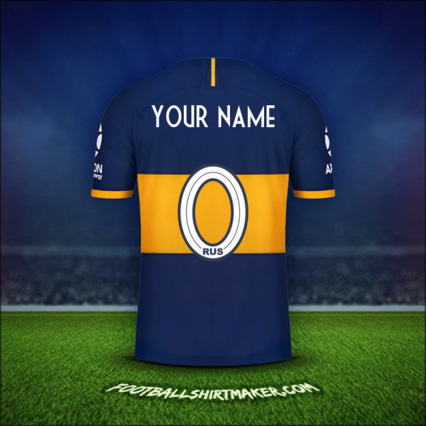 Jersey Boca Juniors 2019/20 -  your name - 0