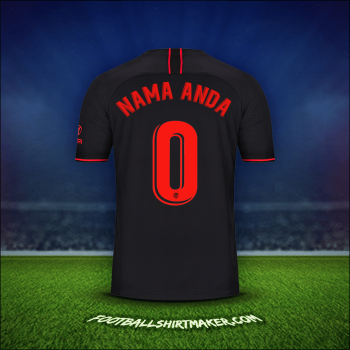 Jersey Atletico Madrid 2019/20 Alternatif -  nama anda - 0