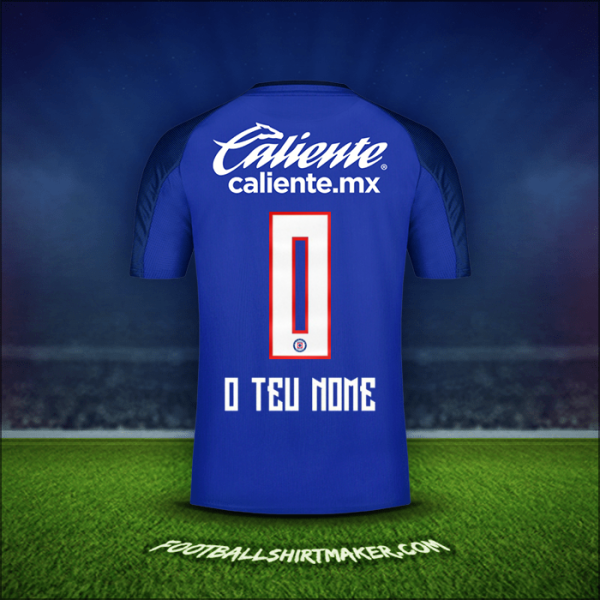 Camisola Cruz Azul 2019/20 -  o teu nome - 0