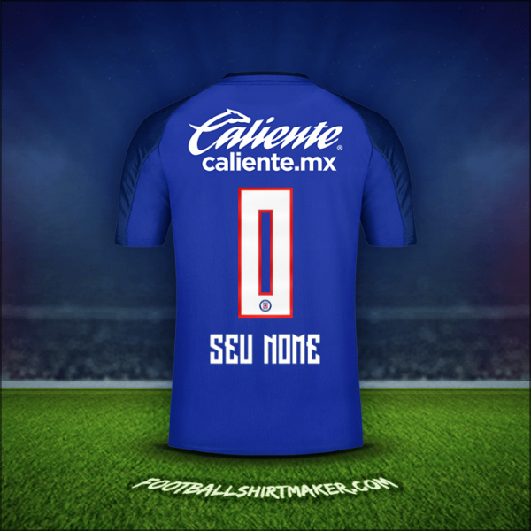 Camisa Cruz Azul 2019/20 -  seu nome - 0
