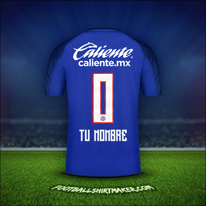 Camiseta Cruz Azul 2019/20 -  tu nombre - 0