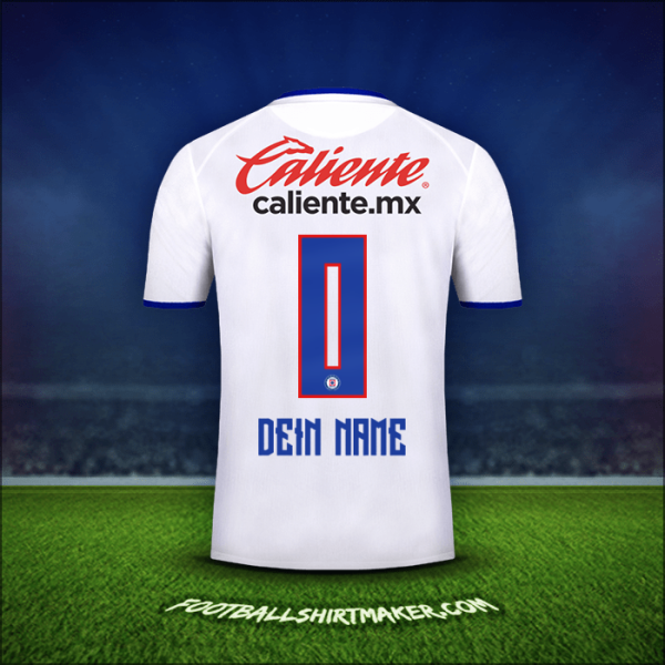 Trikot Cruz Azul 2019/20 Auswärts -  dein name - 0