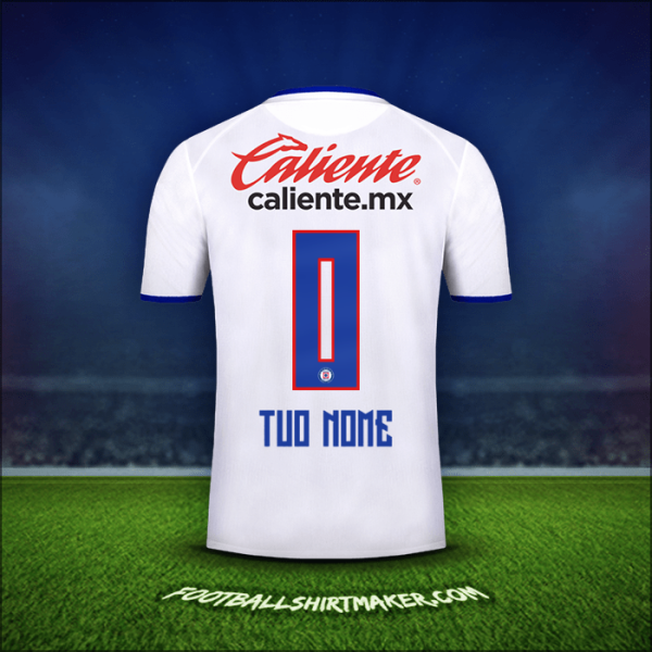 Maglia Cruz Azul 2019/20 Seconda -  tuo nome - 0