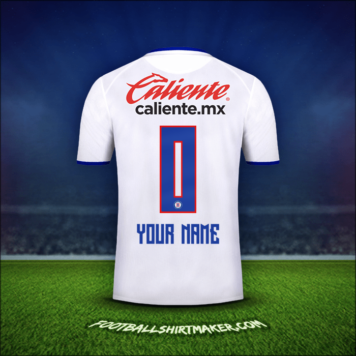 Shirt Cruz Azul 2019/20 Away -  your name - 0