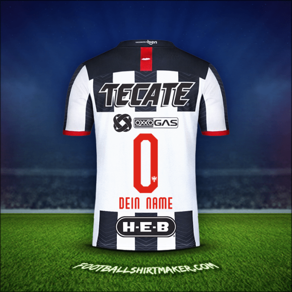 Trikot Monterrey 2019/20 -  dein name - 0