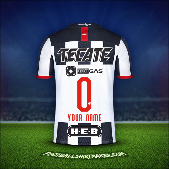 Shirt Monterrey 2019/20 -  your name - 0