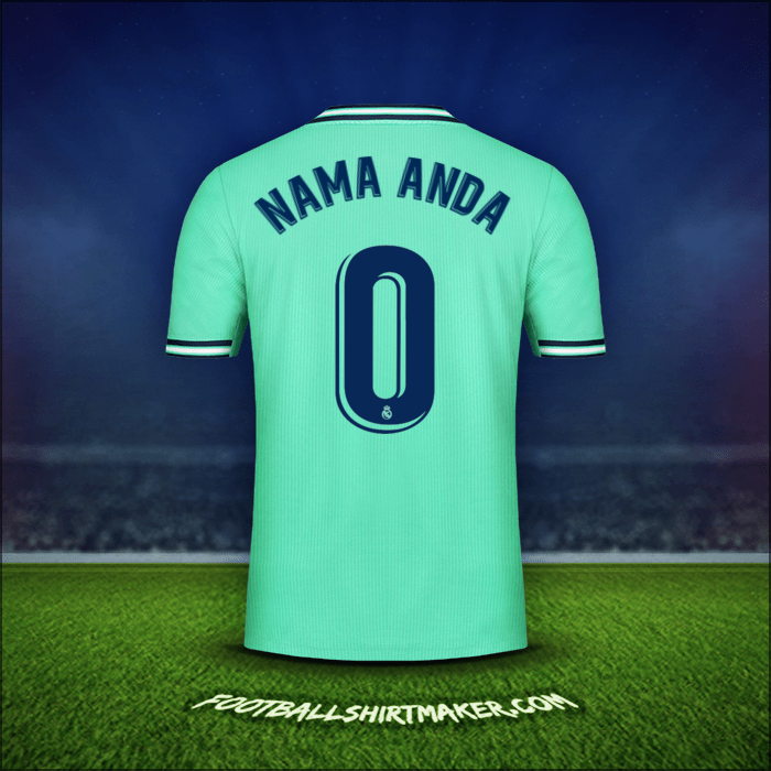 Jersey Real Madrid CF 2019/20 Ketiga -  nama anda - 0