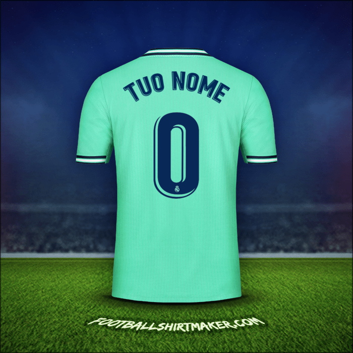 Maglia Real Madrid CF 2019/20 Terza -  tuo nome - 0
