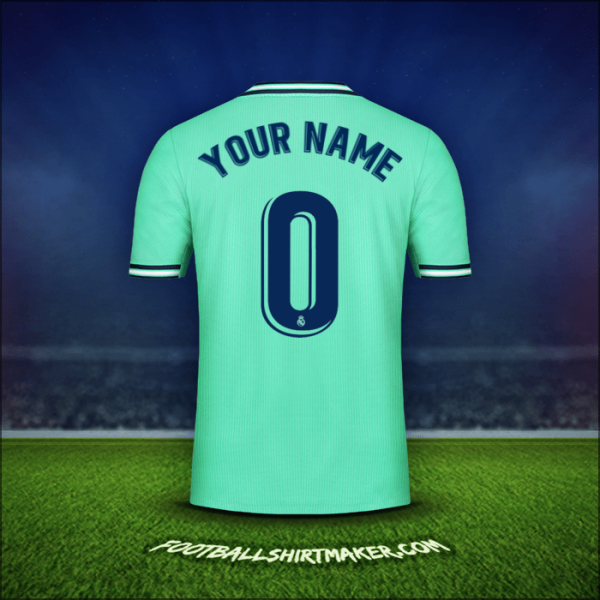 Jersey Real Madrid CF 2019/20 Third -  your name - 0