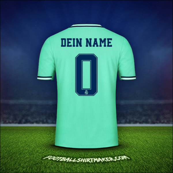 Trikot Real Madrid CF Cup 2019/20 Dritte -  dein name - 0