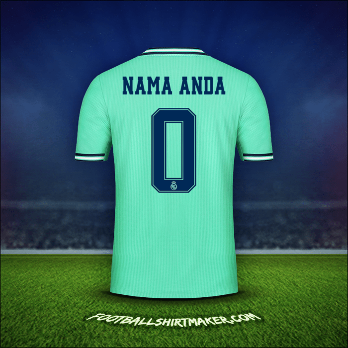Jersey Real Madrid CF Cup 2019/20 Ketiga -  nama anda - 0