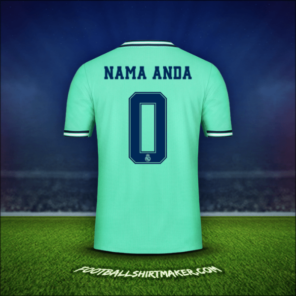 Jersey Real Madrid CF Cup 2019/20 Ketiga -  nama anda - 0