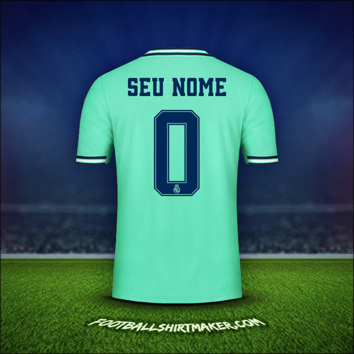 Camisa Real Madrid CF Cup 2019/20 Terceira -  seu nome - 0