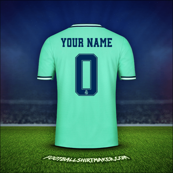 Shirt Real Madrid CF Cup 2019/20 Third -  your name - 0