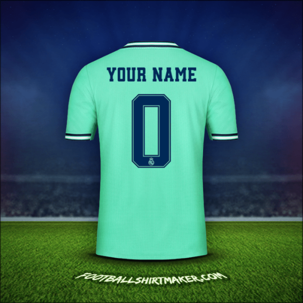 Shirt Real Madrid CF Cup 2019/20 Third -  your name - 0