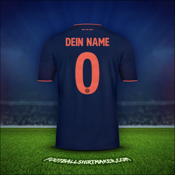Trikot FC Bayern Munchen UCL 2019/20 -  dein name - 0