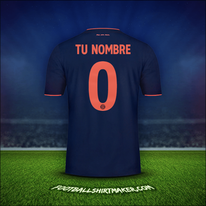 Camiseta FC Bayern Munchen UCL 2019/20 -  tu nombre - 0