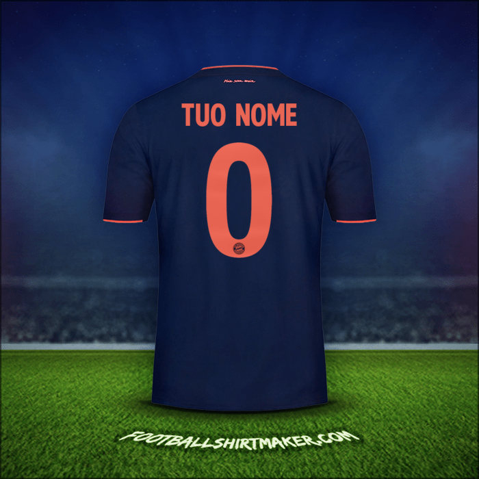 Maglia FC Bayern Munchen UCL 2019/20 -  tuo nome - 0