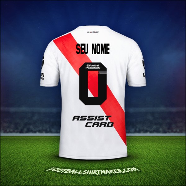 Camisa River Plate 2019/20 -  seu nome - 0