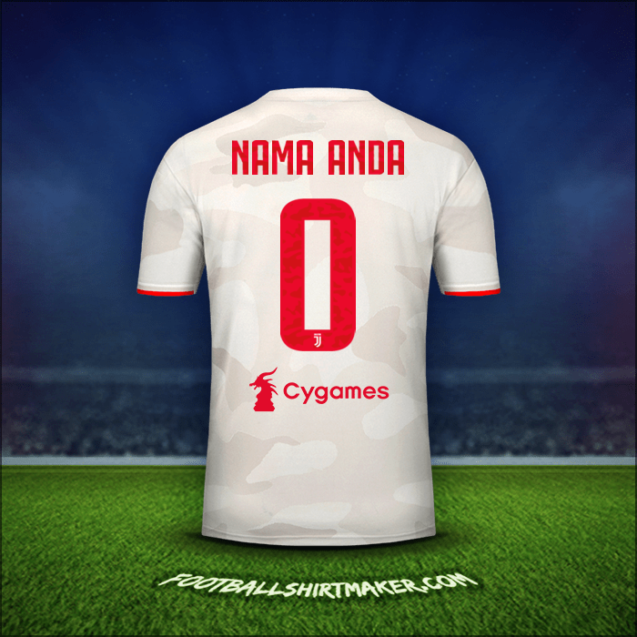 Jersey Juventus FC 2019/20 Alternatif -  nama anda - 0