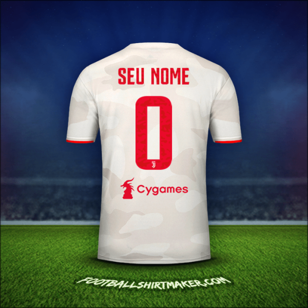 Camisa Juventus FC 2019/20 Alternativa -  seu nome - 0