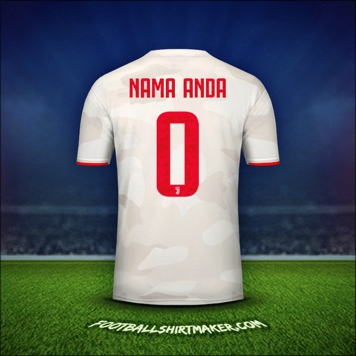 Jersey Juventus FC Cup 2019/20 Alternatif -  nama anda - 0