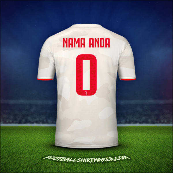Jersey Juventus FC Cup 2019/20 Alternatif -  nama anda - 0