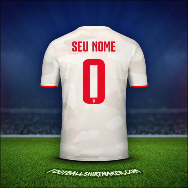 Camisa Juventus FC Cup 2019/20 Alternativa -  seu nome - 0