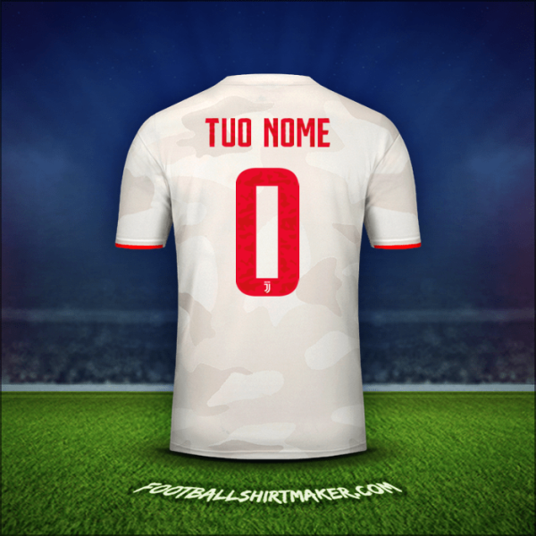 Maglia Juventus FC Cup 2019/20 Seconda -  tuo nome - 0