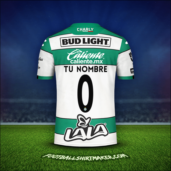 Camiseta Santos Laguna 2019/20 -  tu nombre - 0