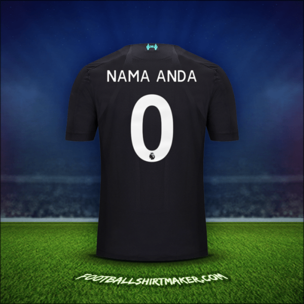 Jersey Liverpool FC 2019/20 Ketiga -  nama anda - 0
