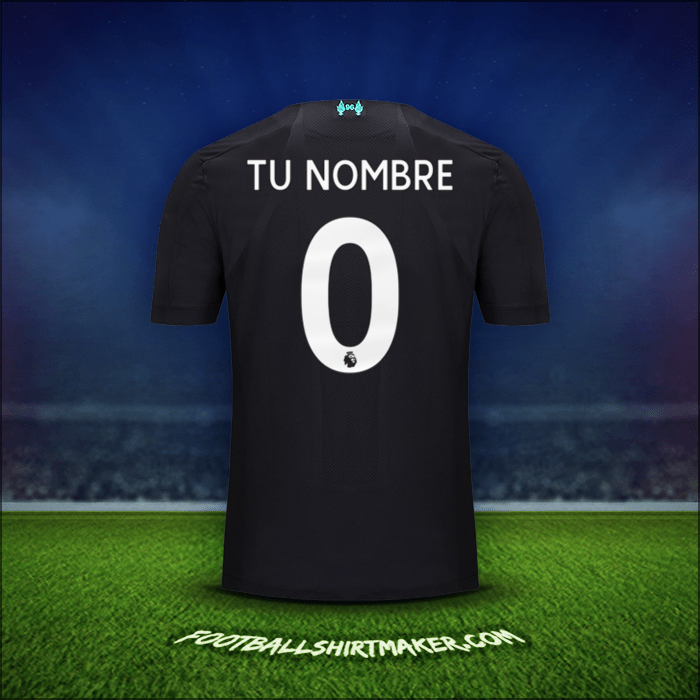 Jersey Liverpool FC 2019/20 Tercera -  tu nombre - 0