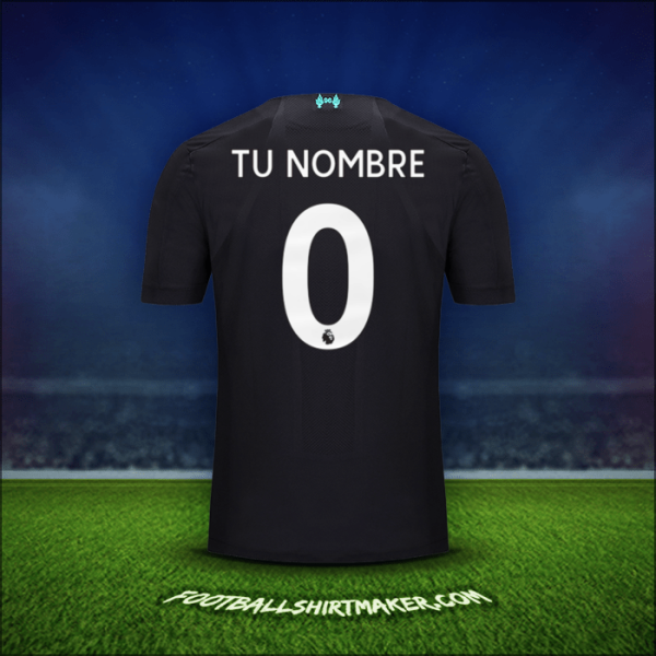 Jersey Liverpool FC 2019/20 Tercera -  tu nombre - 0