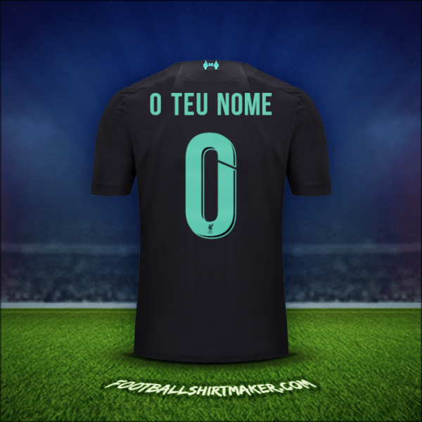Camisola Liverpool FC Cup 2019/20 Terceira -  o teu nome - 0
