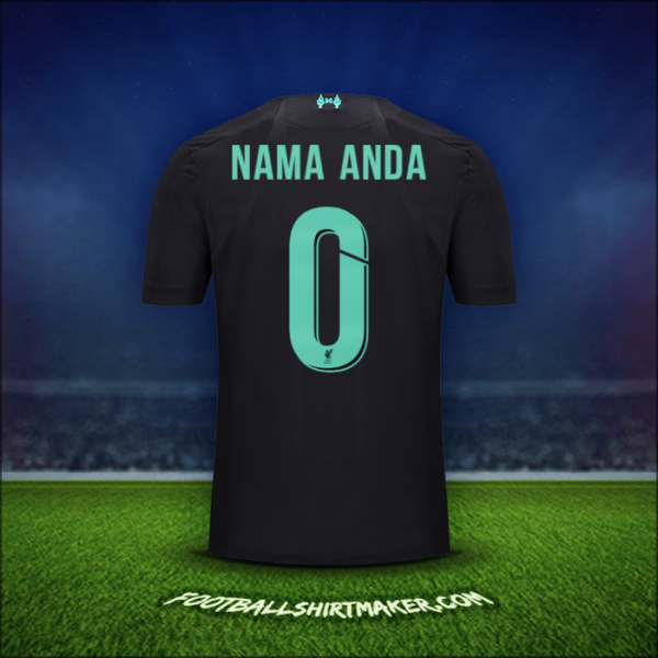 Jersey Liverpool FC Cup 2019/20 Ketiga -  nama anda - 0