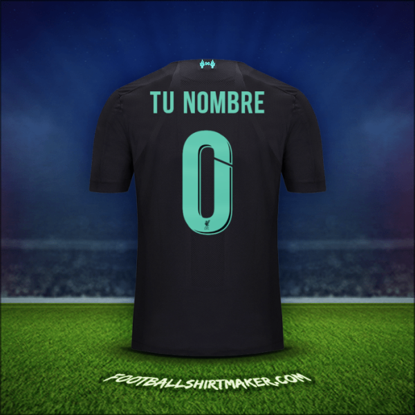 Jersey Liverpool FC Cup 2019/20 Tercera -  tu nombre - 0