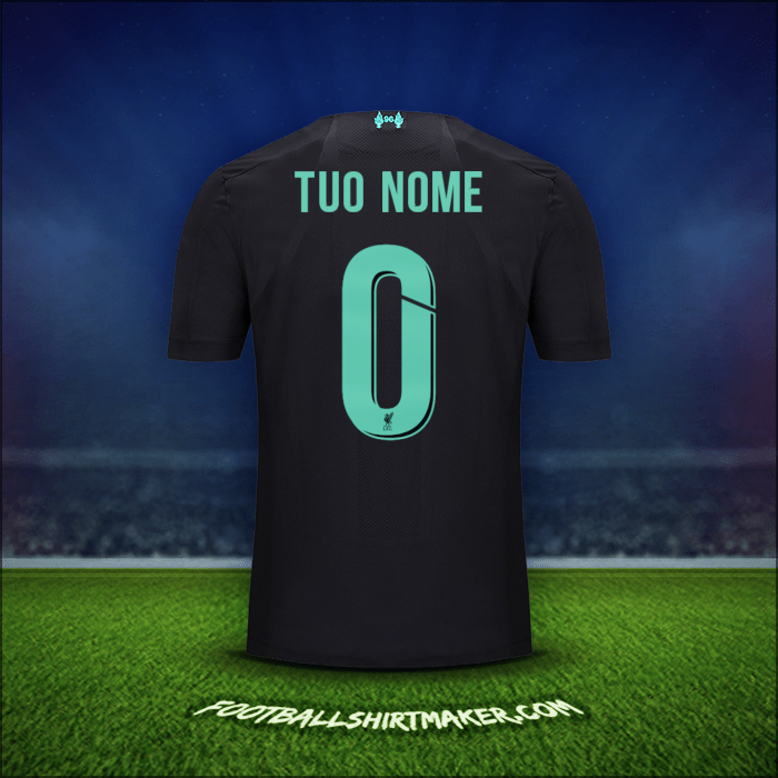 Maglia Liverpool FC Cup 2019/20 Terza -  tuo nome - 0