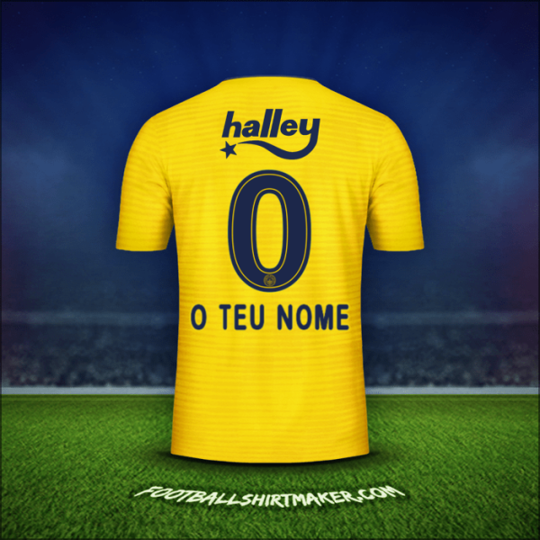 Camisola Fenerbahce SK 2019/20 Alternativa -  o teu nome - 0