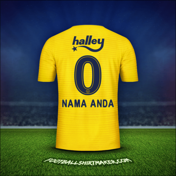 Jersey Fenerbahce SK 2019/20 Alternatif -  nama anda - 0