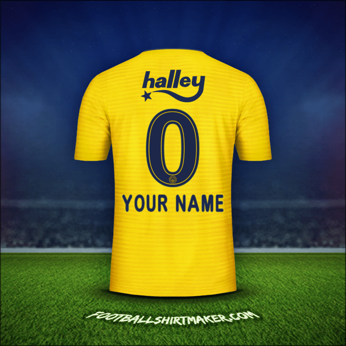 Shirt Fenerbahce SK 2019/20 Away -  your name - 0