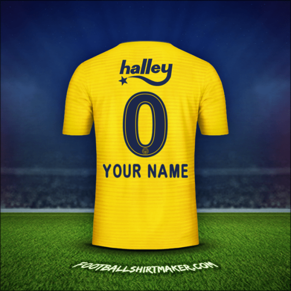 Jersey Fenerbahce SK 2019/20 Away -  your name - 0