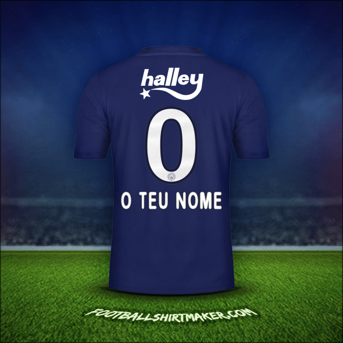 Camisola Fenerbahce SK 2019/20 -  o teu nome - 0
