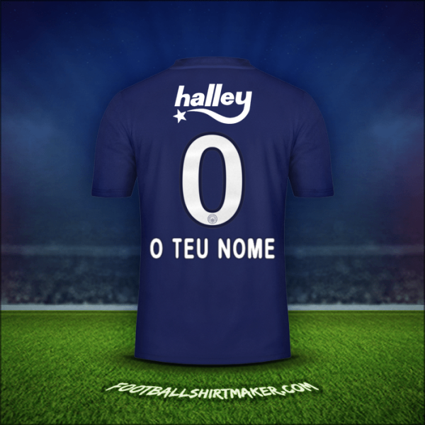 Camisola Fenerbahce SK 2019/20 -  o teu nome - 0